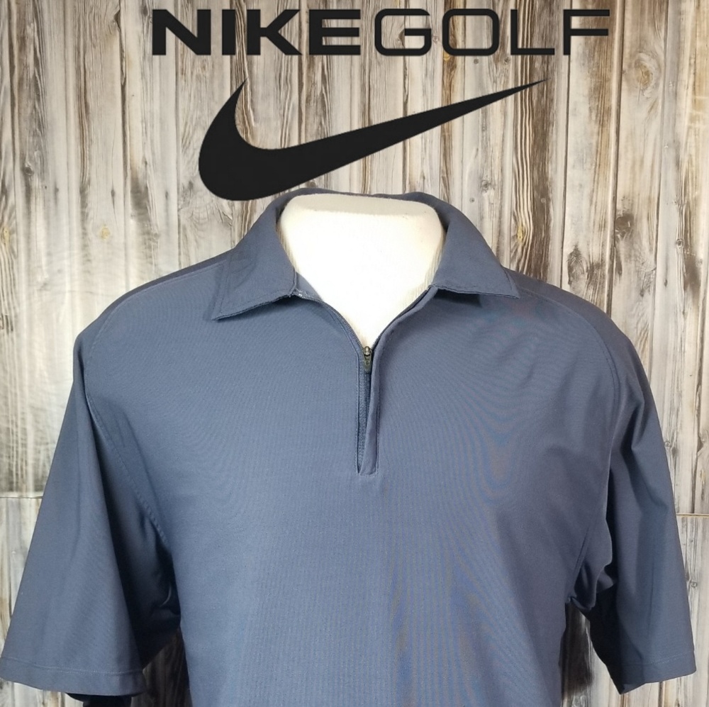 5/$10 BUNDLE ME! 
Nike Golf Polo Navy Blue Large Dri-fit G23